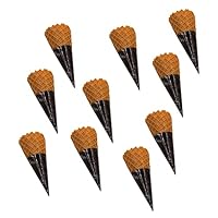 Amazon.co.jp: SAEYZ 10個シミュレーションアイスクリームコーン